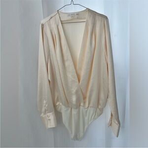 Good American White Blouse